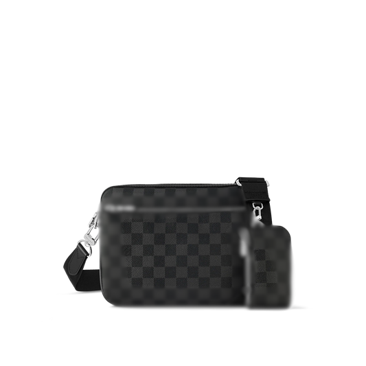 Las Vegas Checker Board Cross Body